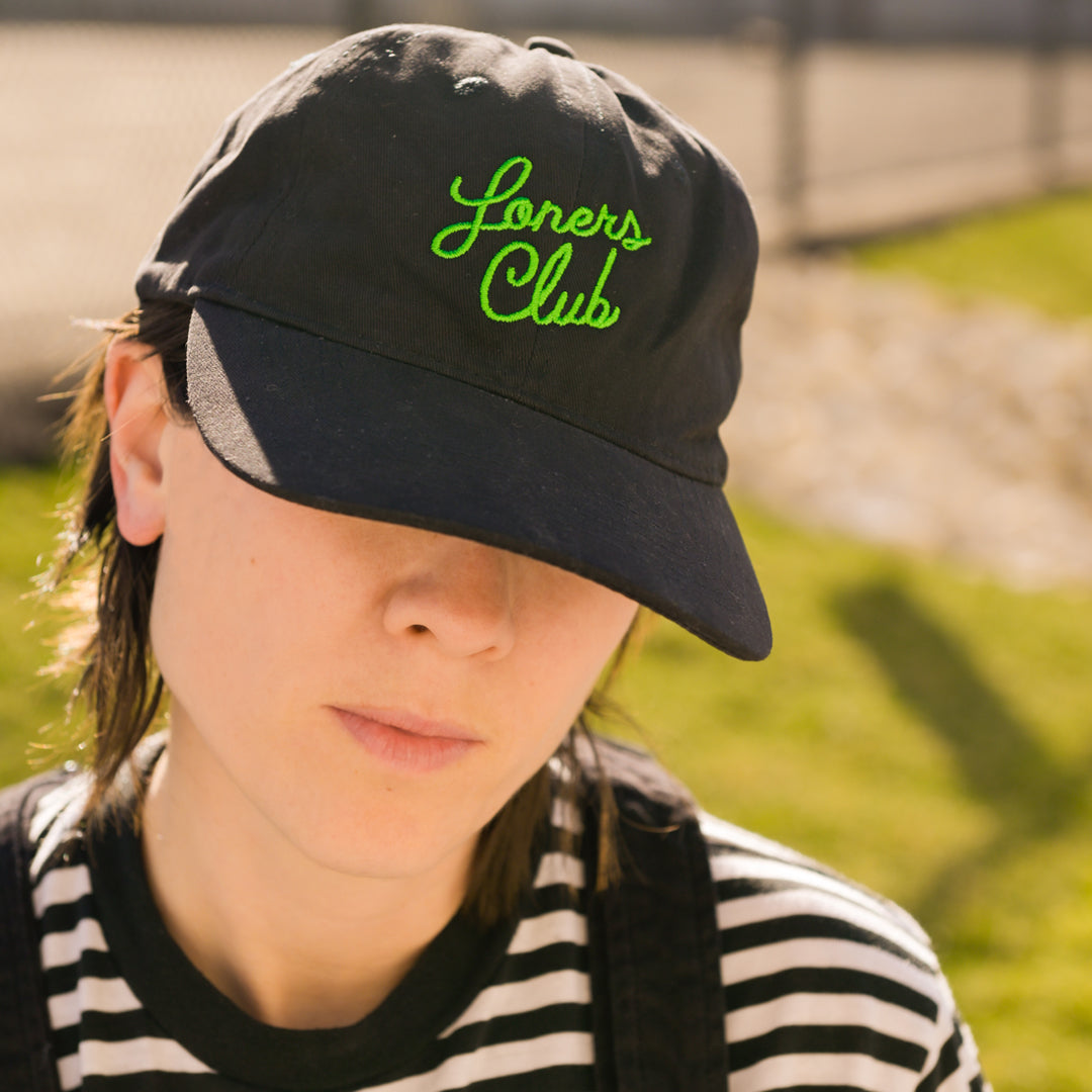 Tegan and Sara Loners Club Black Dad Hat - Tegan and Sara Store