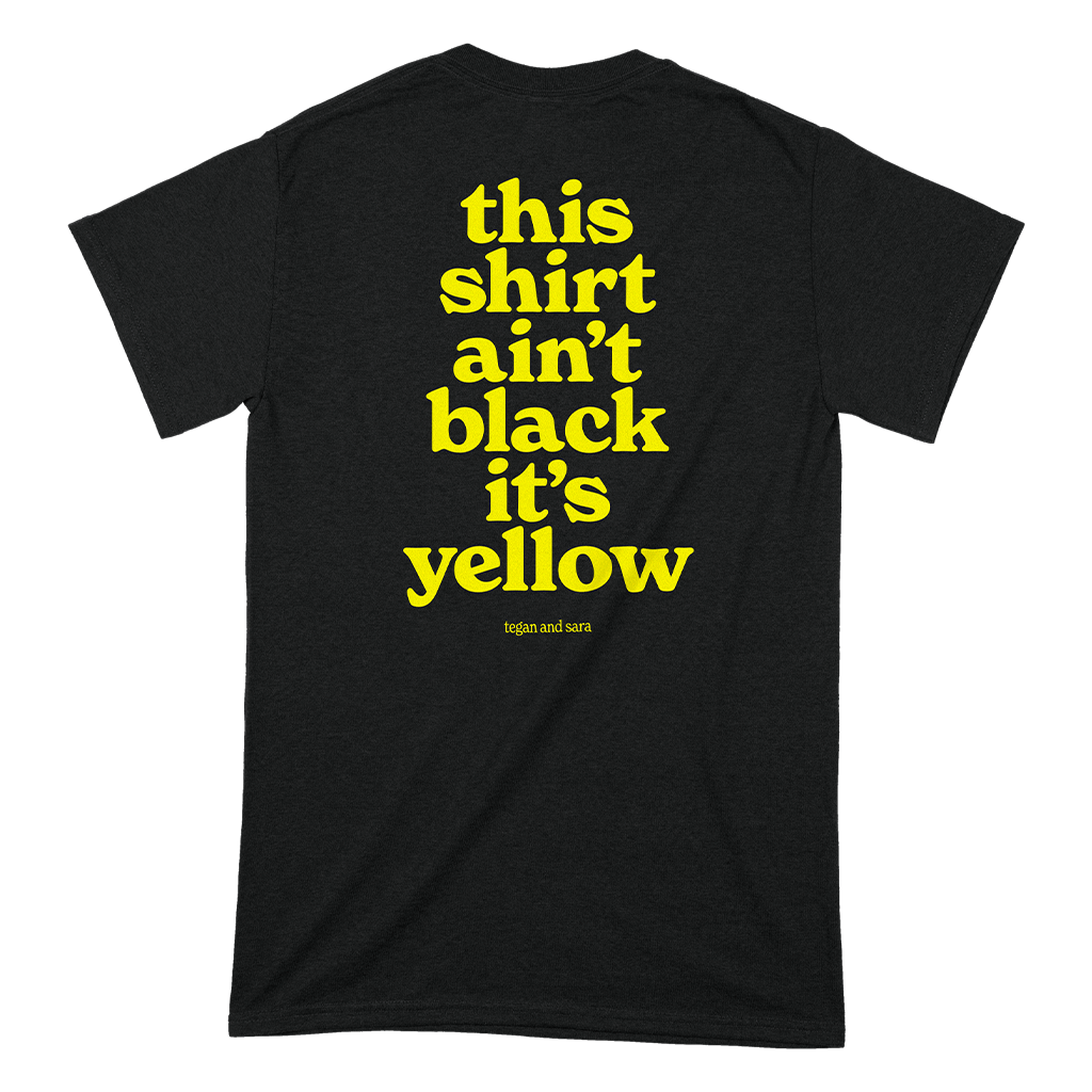 This Shirt Ain't Black It's Yellow Pocket T-Shirt
