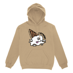 Tegan and Sara Crybaby Ice Cream Sandstone Pullover Hoodie - Tegan