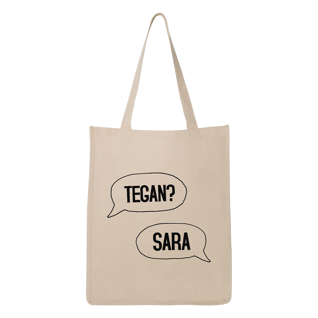 Tegan? Sara Jumbo Tote Bag