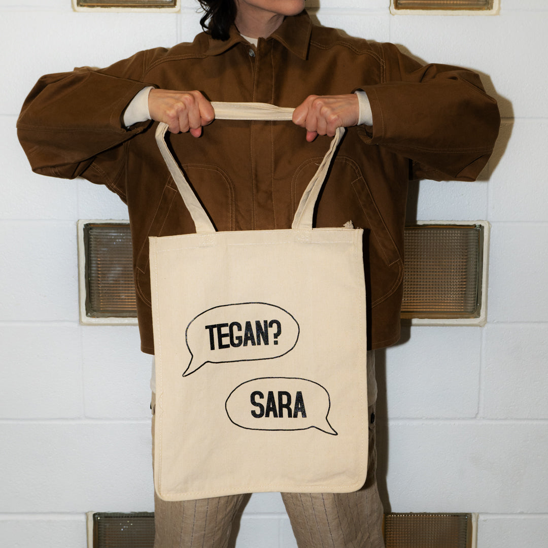 Tegan? Sara Jumbo Tote Bag