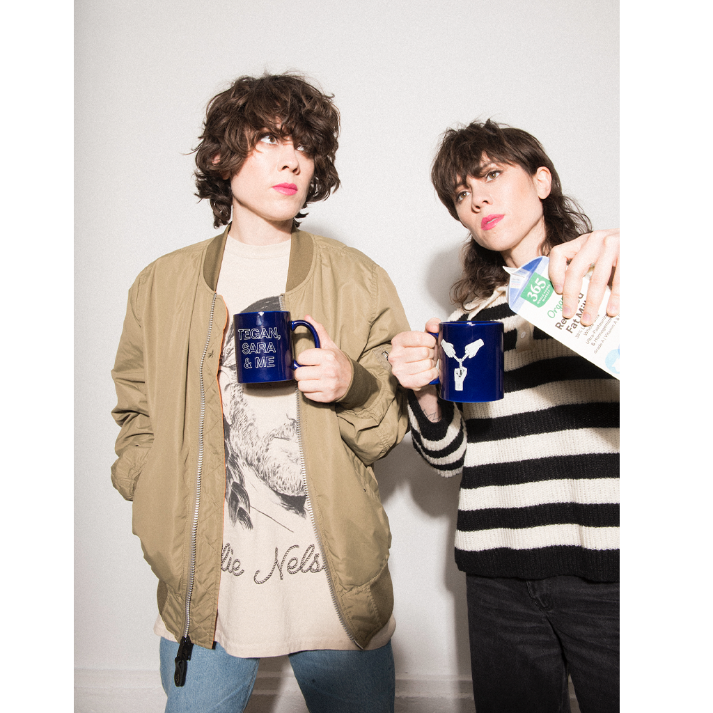 Tegan & Sara & Me Ceramic Coffee Mug