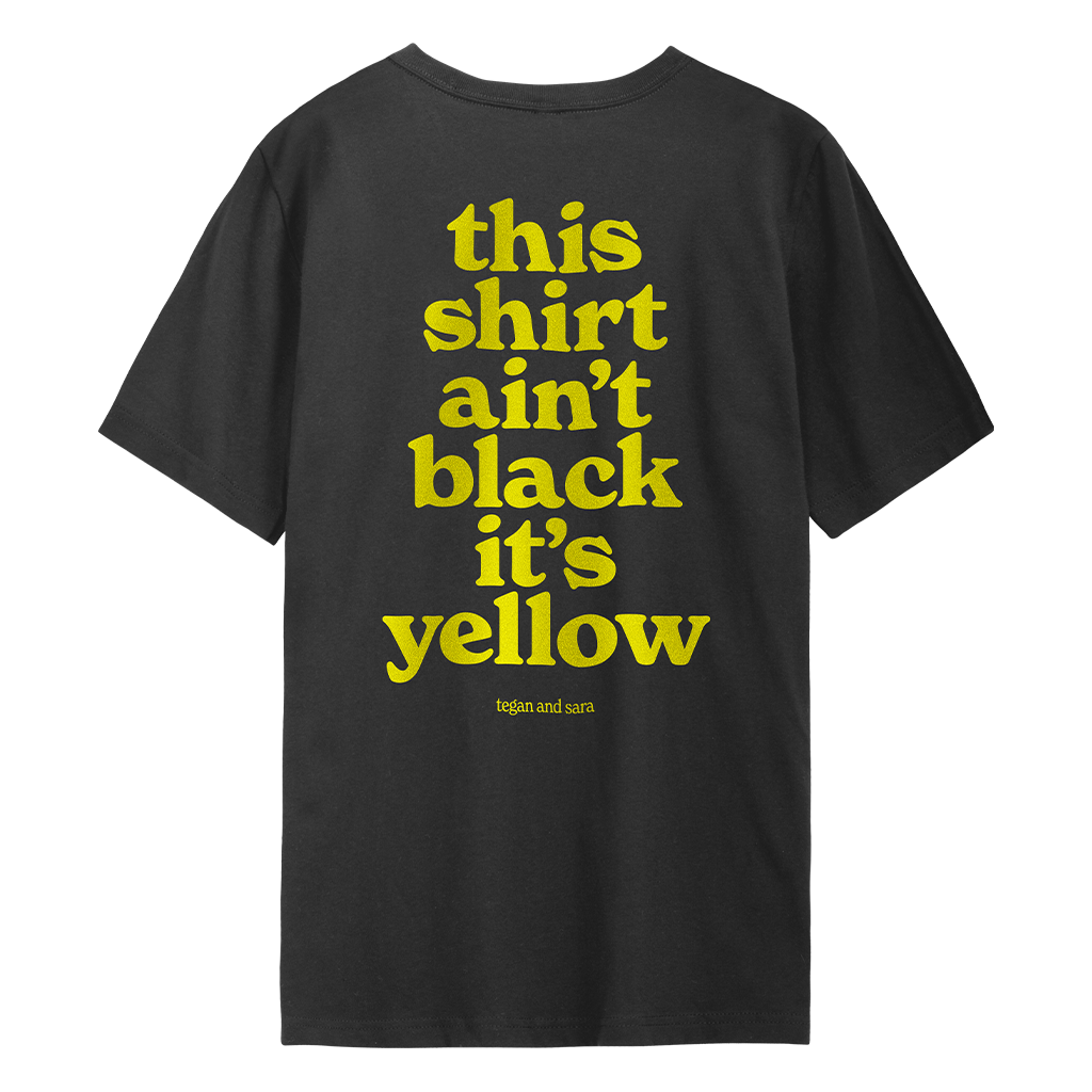 This Shirt Ain't Black It's Yellow Pocket T-Shirt