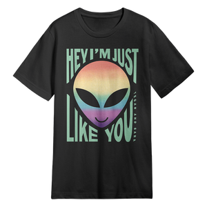 Rainbow Alien T-Shirt