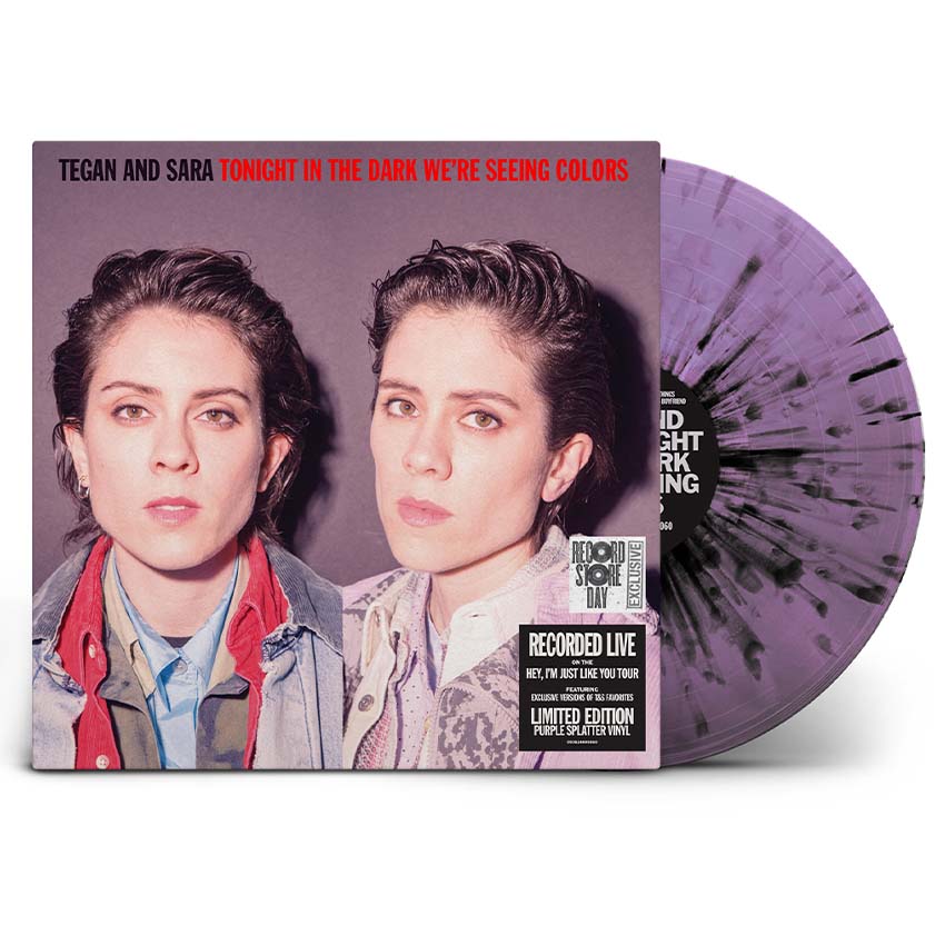 Tonight In The Dark We&#39;re Seeing Colors 12&quot; Vinyl (Purple Splatter)
